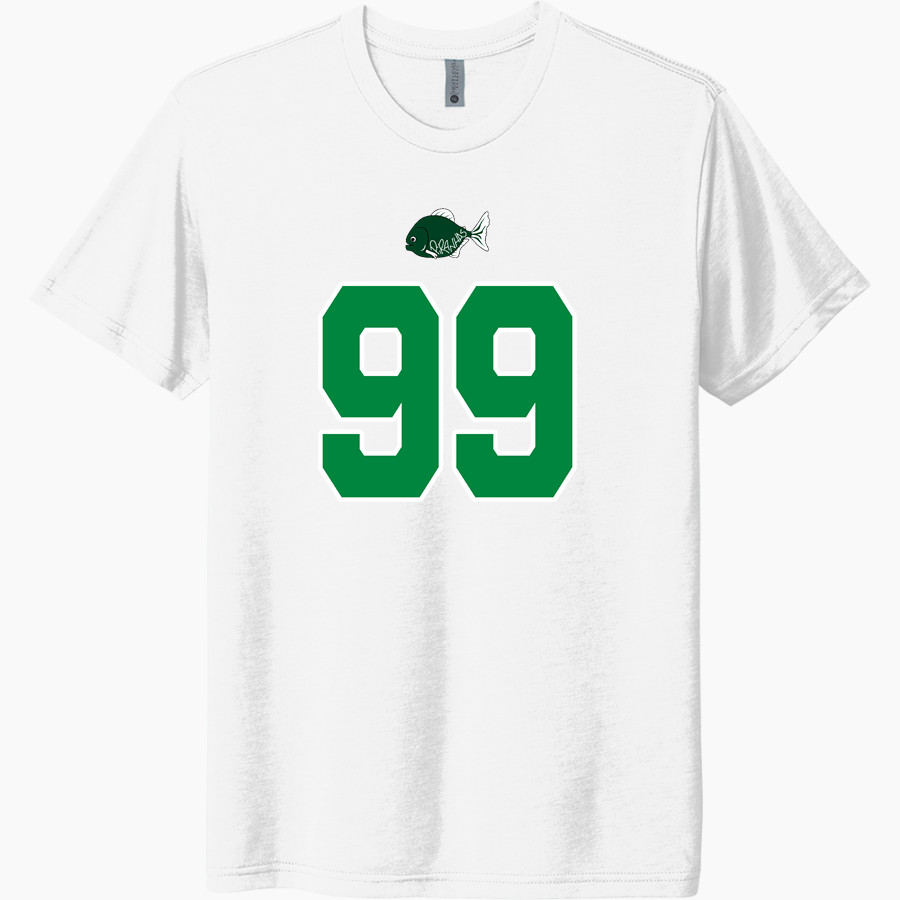 Clifton Park Piranhas Piranhas Next Level Unisex Tri-Blend T-Shirt