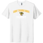 THE HIGH SCHOOL OF SAINT THOMAS MORE SABERS <span class="pdp-name-mascot">SAINT THOMAS MORE SABERS</span> Next Level Unisex Tri-Blend T-Shirt Front Thumbnail
