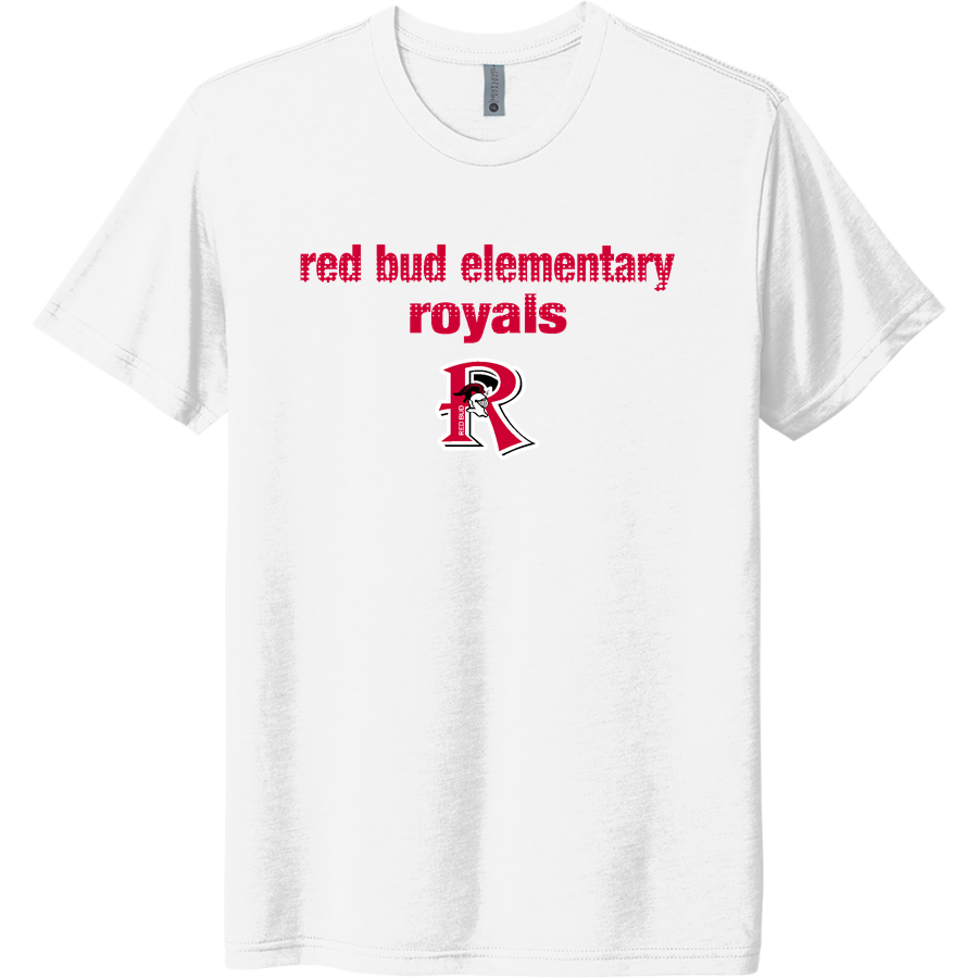 Red Bud Elementary Royals <span class="pdp-name-mascot">Red Bud Elementary Royals</span> Next Level Unisex Tri-Blend T-Shirt