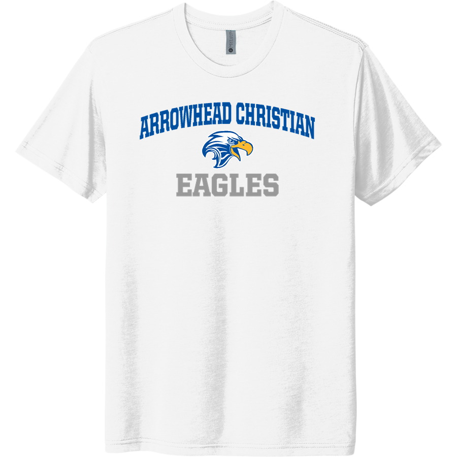 Arrowhead Christian Eagles <span class="pdp-name-mascot">Arrowhead Christian Academy Eagles</span> Next Level Apparel Unisex Tri-Blend T-Shirt