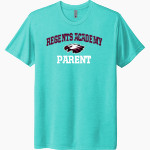 Regents Academy Eagles Next Level Unisex Tri-Blend T-Shirt Front Thumbnail