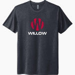 Willow TV Willow TV Next Level Unisex Tri-Blend T-Shirt Front Thumbnail