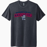 American Leadership Academy Coastal Navigators Next Level Unisex Tri-Blend T-Shirt Front Thumbnail