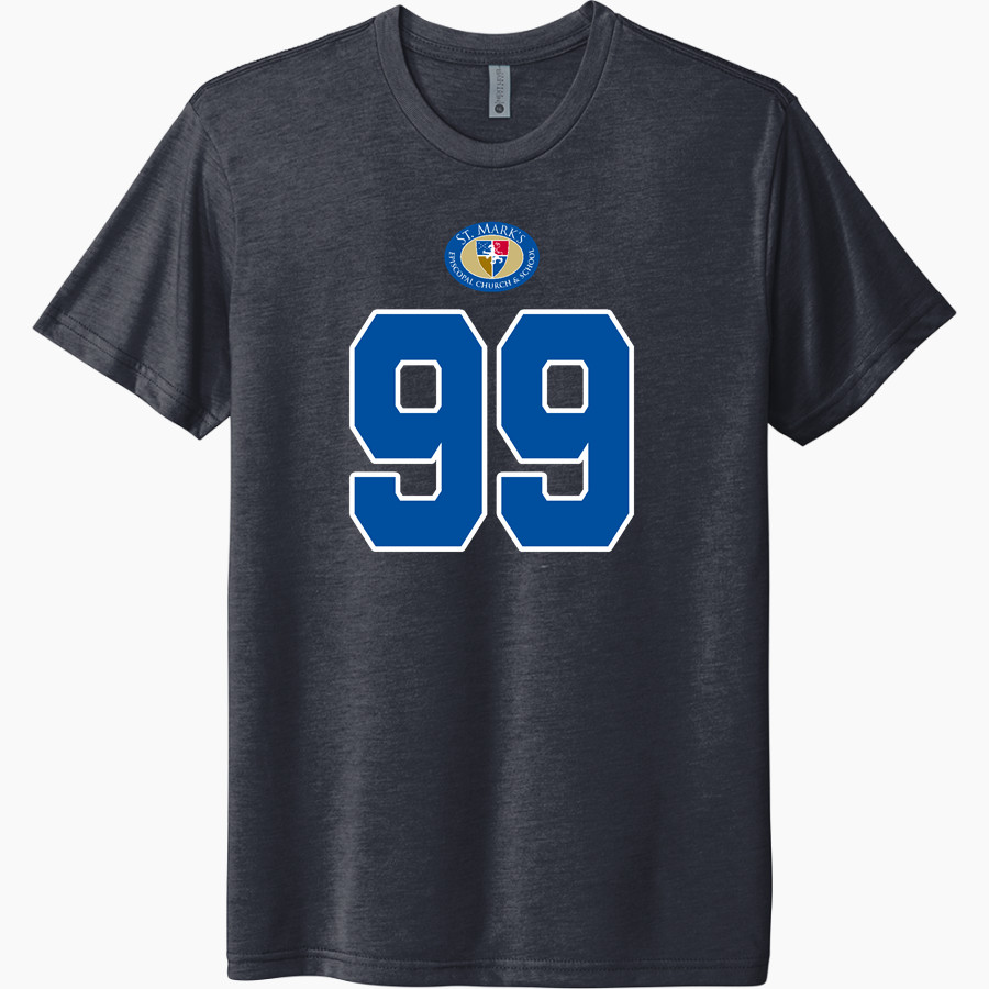 St. Mark's Episcopal Lions <span class="pdp-name-mascot">Saint Mark's Episcopal School Lions</span> Next Level Unisex Tri-Blend T-Shirt