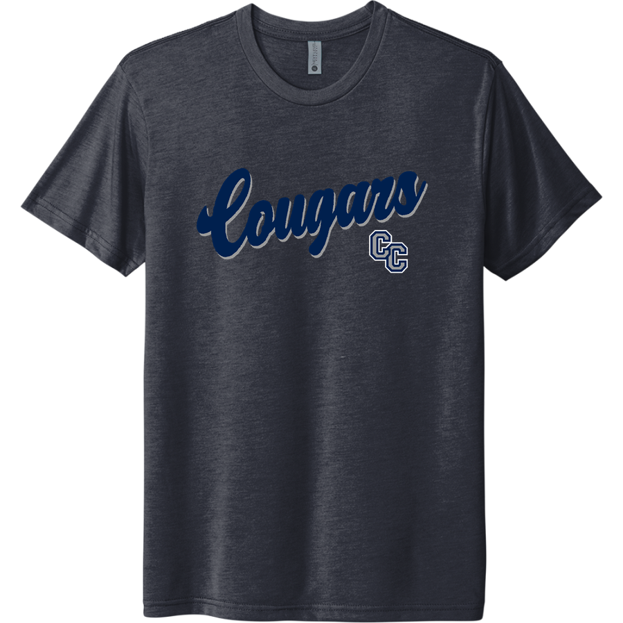 Columbia Cougars <span class="pdp-name-mascot">Columbia Cougars</span> Next Level Apparel Unisex Tri-Blend T-Shirt