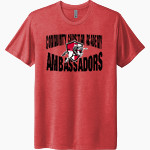 Community Christian Academy Ambassadors <span class="pdp-name-mascot">Community Christian Academy Ambassadors</span> Next Level Unisex Tri-Blend T-Shirt Front Thumbnail