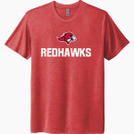 Benedictine University Mesa Redhawks <span class="pdp-name-mascot">Benedictine University Redhawks</span> Next Level Unisex Tri-Blend T-Shirt Front Thumbnail