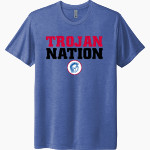Tremper Trojans Next Level Unisex Tri-Blend T-Shirt Front Thumbnail