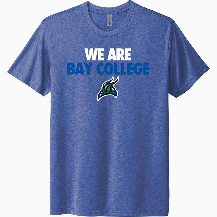 Bay College Norse Next Level Unisex Tri-Blend T-Shirt