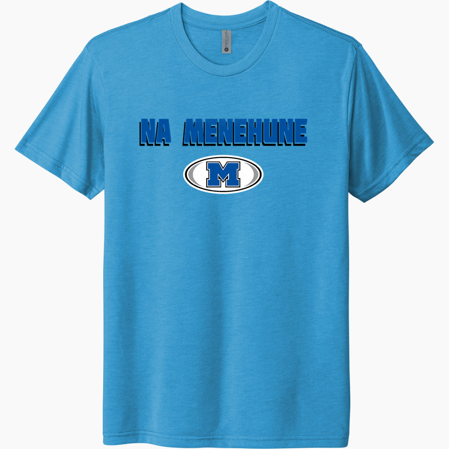 Moanalua Na Menehune Next Level Unisex Tri-Blend T-Shirt
