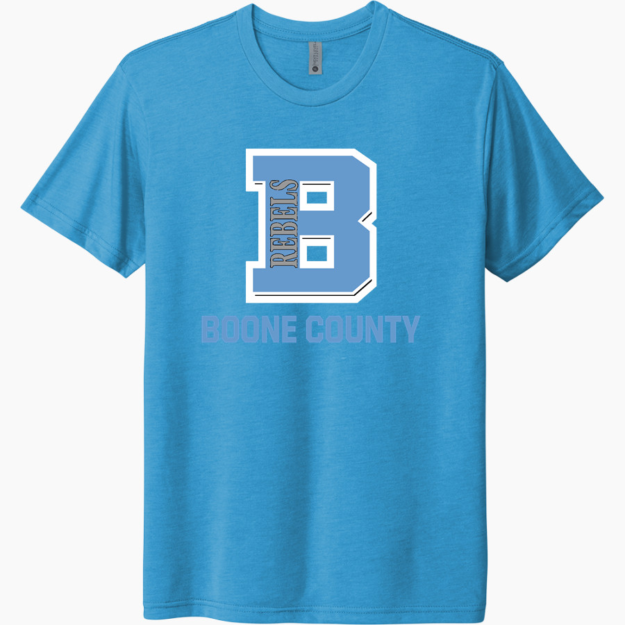 Boone County Rebels <span class="pdp-name-mascot">Boone County Rebels</span> Next Level Unisex Tri-Blend T-Shirt