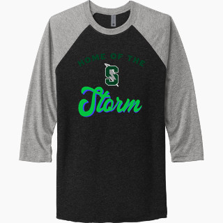 Next Level Unisex Tri-Blend 3/4-Sleeve Raglan T-Shirt