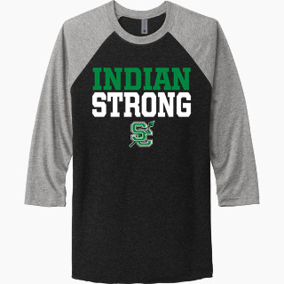 Next Level Unisex Tri-Blend 3/4-Sleeve Raglan T-Shirt