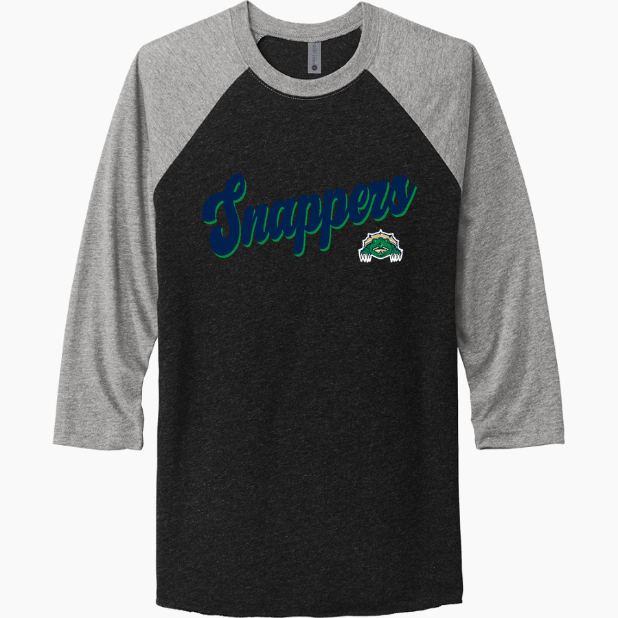 <span class="pdp-name-mascot">Spoon River Snappers</span> Next Level Unisex Tri-Blend 3/4-Sleeve Raglan T-Shirt