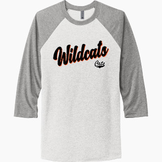 Next Level Unisex Tri-Blend 3/4-Sleeve Raglan T-Shirt