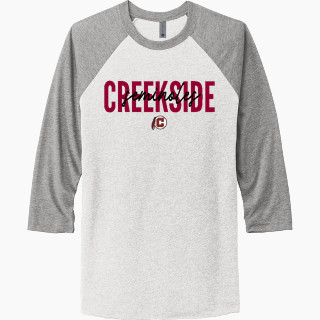 Next Level Unisex Tri-Blend 3/4-Sleeve Raglan T-Shirt