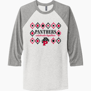 Next Level Unisex Tri-Blend 3/4-Sleeve Raglan T-Shirt