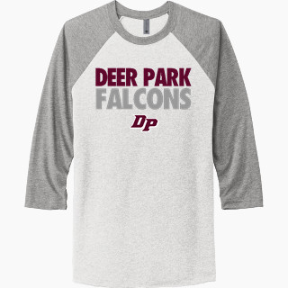 Next Level Unisex Tri-Blend 3/4-Sleeve Raglan T-Shirt