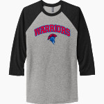 Alamance Christian Warriors <span class="pdp-name-mascot">Alamance Christian Warriors</span> Next Level Unisex Tri-Blend 3/4-Sleeve Raglan T-Shirt Front Thumbnail