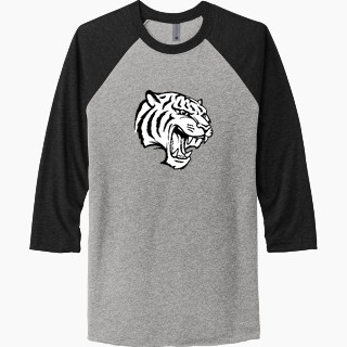Next Level Unisex Tri-Blend 3/4-Sleeve Raglan T-Shirt