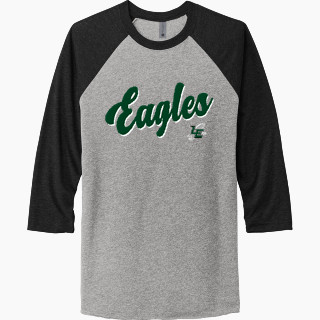 Next Level Unisex Tri-Blend 3/4-Sleeve Raglan T-Shirt