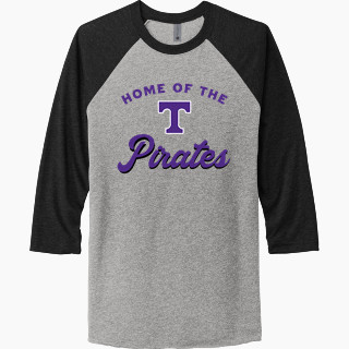 Next Level Unisex Tri-Blend 3/4-Sleeve Raglan T-Shirt