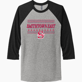 Next Level Unisex Tri-Blend 3/4-Sleeve Raglan T-Shirt