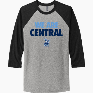 Next Level Unisex Tri-Blend 3/4-Sleeve Raglan T-Shirt