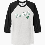 Pine Cobble Pine Cobble Next Level Unisex Tri-Blend 3/4-Sleeve Raglan T-Shirt Front Thumbnail