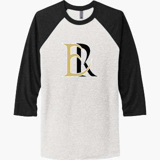 Next Level Unisex Tri-Blend 3/4-Sleeve Raglan T-Shirt