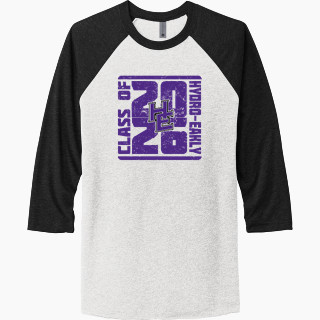 Next Level Unisex Tri-Blend 3/4-Sleeve Raglan T-Shirt