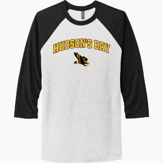 Next Level Unisex Tri-Blend 3/4-Sleeve Raglan T-Shirt