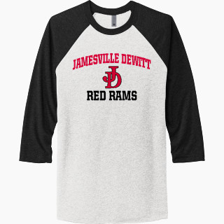 Next Level Unisex Tri-Blend 3/4-Sleeve Raglan T-Shirt