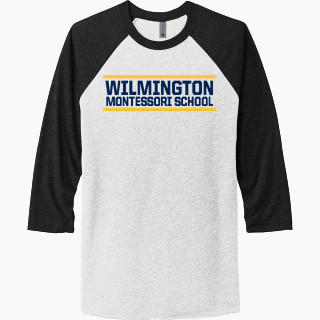 Next Level Unisex Tri-Blend 3/4-Sleeve Raglan T-Shirt