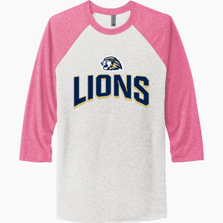 Next Level Unisex Tri-Blend 3/4-Sleeve Raglan T-Shirt