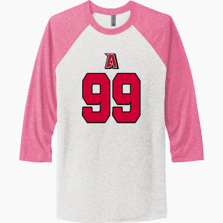 Next Level Unisex Tri-Blend 3/4-Sleeve Raglan T-Shirt