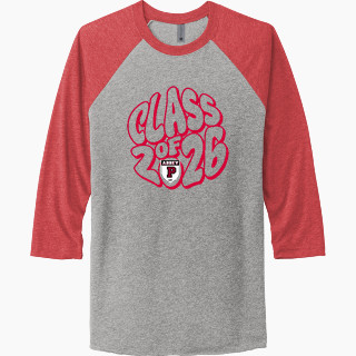 Next Level Unisex Tri-Blend 3/4-Sleeve Raglan T-Shirt