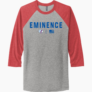 Next Level Unisex Tri-Blend 3/4-Sleeve Raglan T-Shirt