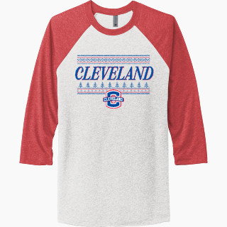 Next Level Unisex Tri-Blend 3/4-Sleeve Raglan T-Shirt