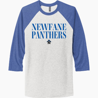 Next Level Unisex Tri-Blend 3/4-Sleeve Raglan T-Shirt