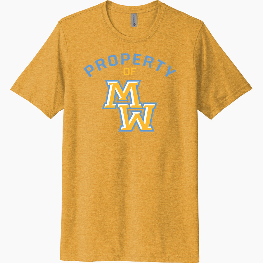 Maine West Warriors <span class="pdp-name-mascot">Maine West High School Warriors</span> Next Level Unisex Poly/Cotton Tee