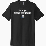 CHRISTIAN LIBERTY ACADEMY CHARGERS <span class="pdp-name-mascot">CHRISTIAN LIBERTY ACADEMY CHARGERS</span> Next Level Unisex Poly/Cotton Tee Front Thumbnail