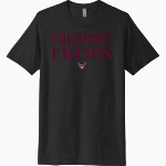 FREEPORT HIGH SCHOOL FALCONS <span class="pdp-name-mascot">FREEPORT FALCONS</span> Next Level Unisex Poly/Cotton Tee Front Thumbnail
