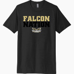FOSTER HIGH SCHOOL FALCONS <span class="pdp-name-mascot">FOSTER FALCONS</span> Next Level Unisex Poly/Cotton Tee Front Thumbnail