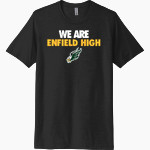 Enfield High School Eagles <span class="pdp-name-mascot">Enfield High Eagles</span> Next Level Unisex Poly/Cotton Tee Front Thumbnail