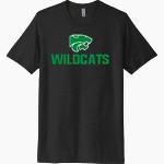 MAYFIELD HIGH SCHOOL WILDCATS <span class="pdp-name-mascot">MAYFIELD WILDCATS</span> Next Level Unisex Poly/Cotton Tee Front Thumbnail