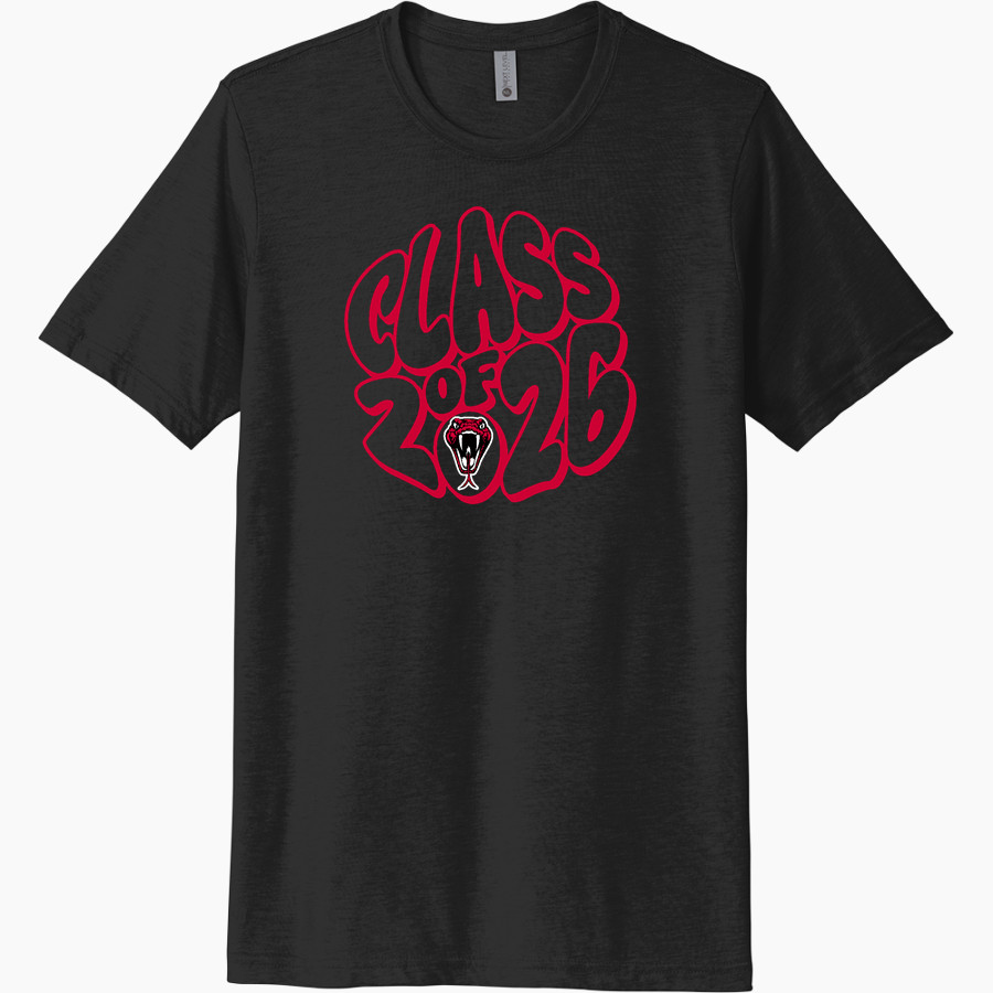 SAN MIGUEL HIGH SCHOOL VIPERS <span class="pdp-name-mascot">SAN MIGUEL VIPERS</span> Next Level Unisex Poly/Cotton Tee