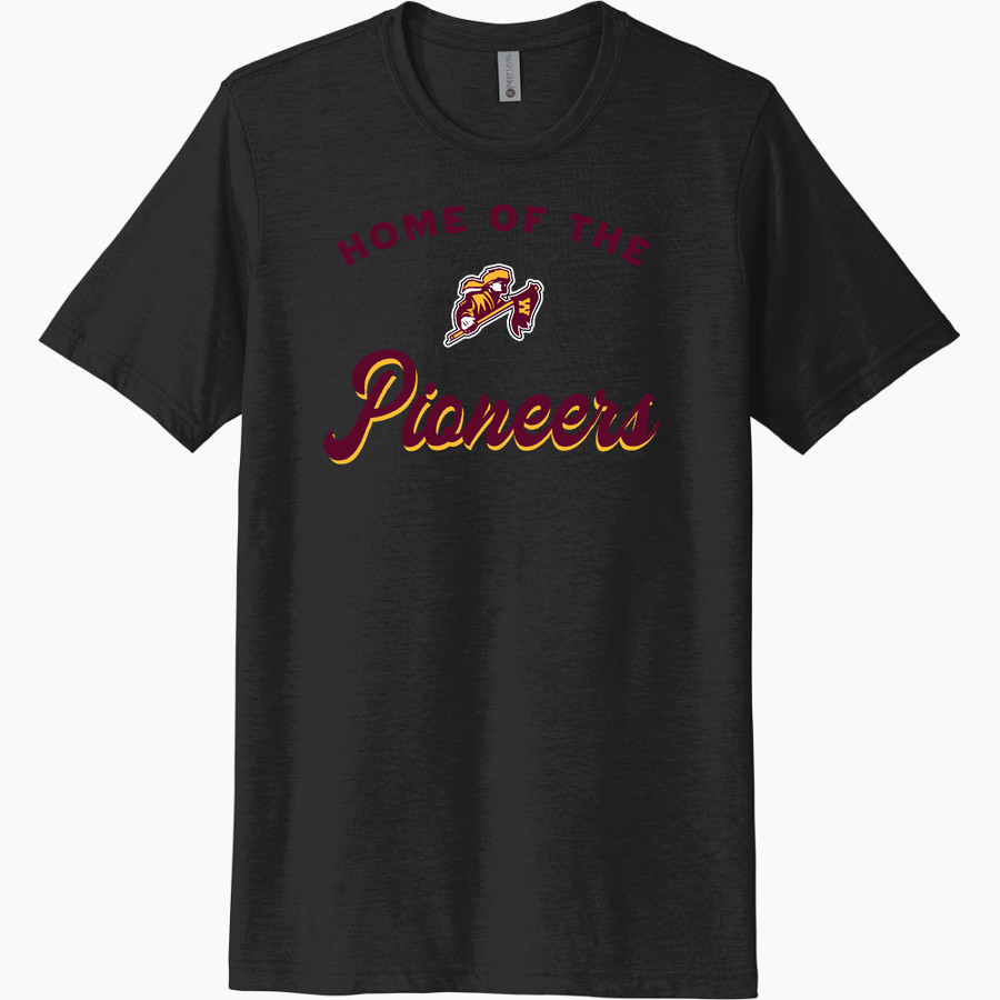 WICHITA WEST HIGH SCHOOL PIONEERS <span class="pdp-name-mascot">WICHITA WEST PIONEERS</span> Next Level Unisex Poly/Cotton Tee