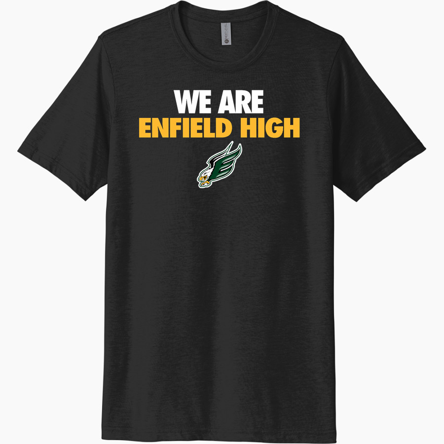 Enfield High School Eagles <span class="pdp-name-mascot">Enfield High Eagles</span> Next Level Unisex Poly/Cotton Tee