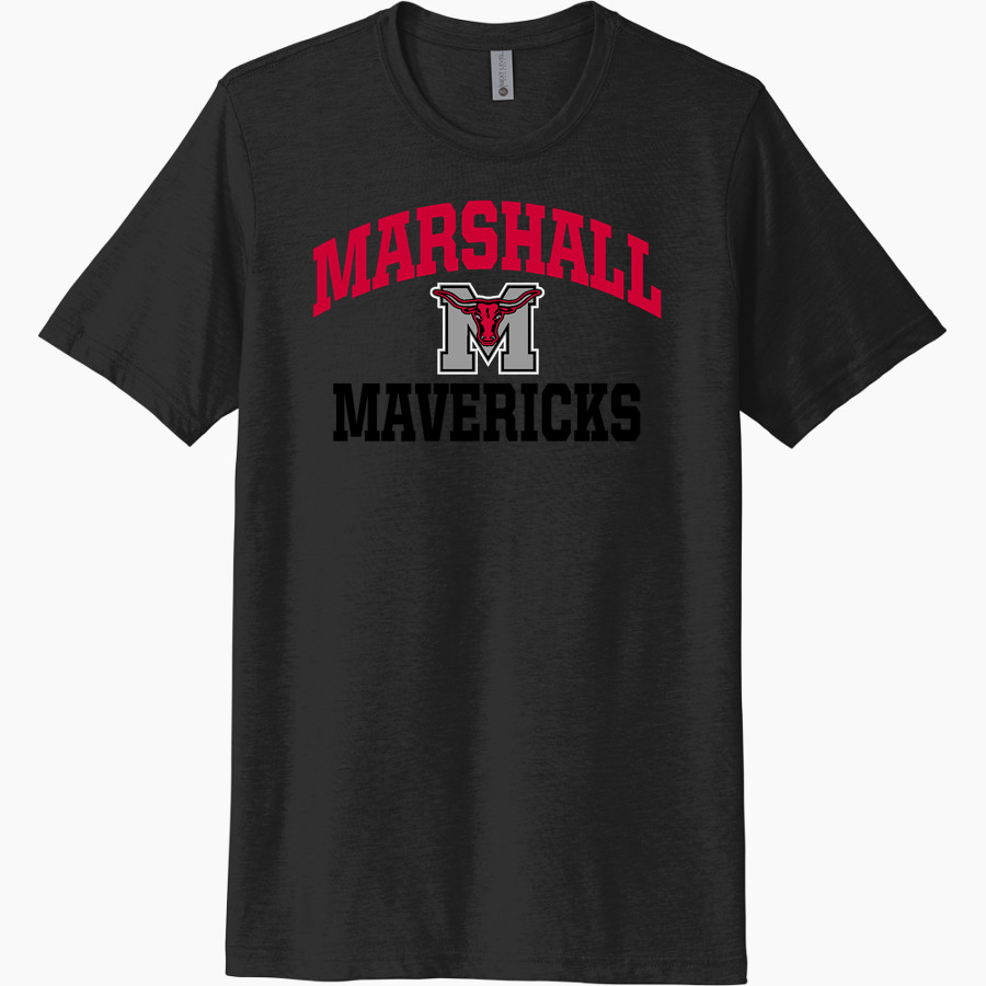 Marshall Mavericks Next Level Unisex Poly/Cotton Tee